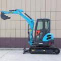 3 ton excavator dengan attachment jempol