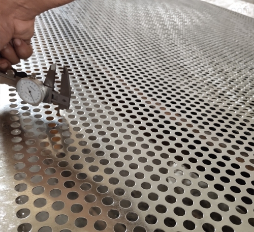 micro hole round hole perforated metal