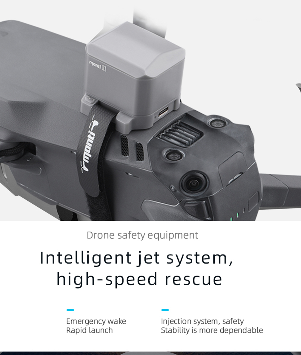 Manti 3 Plus Reusable Parachute Mavic 3 Air 2 2S Mavic 2 Mavic Pro Reduce Fall Speed for DJI RC Drone Accessories