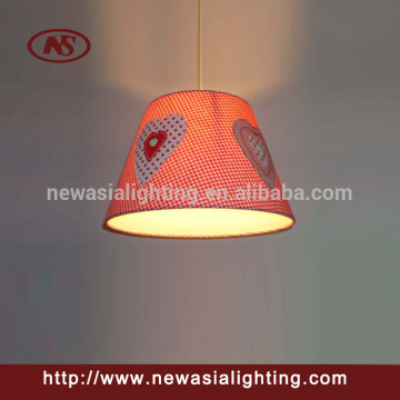 TC printed fabric lamp shade for table lamp or pendant lamp