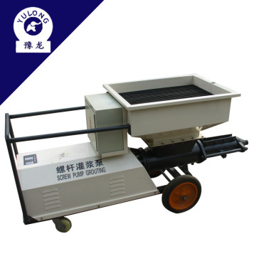 engineering use spiral solid grout machine