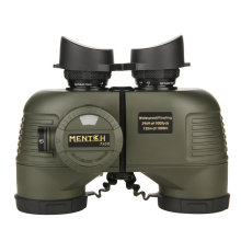 Compass BAK4 Prism 7x50 Waterproof Binoculars with Illuminated Rangefinder for Boating