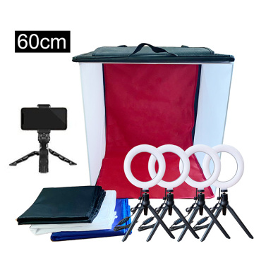 24inches/60cm Portable Lightbox Tent kit led Softbox