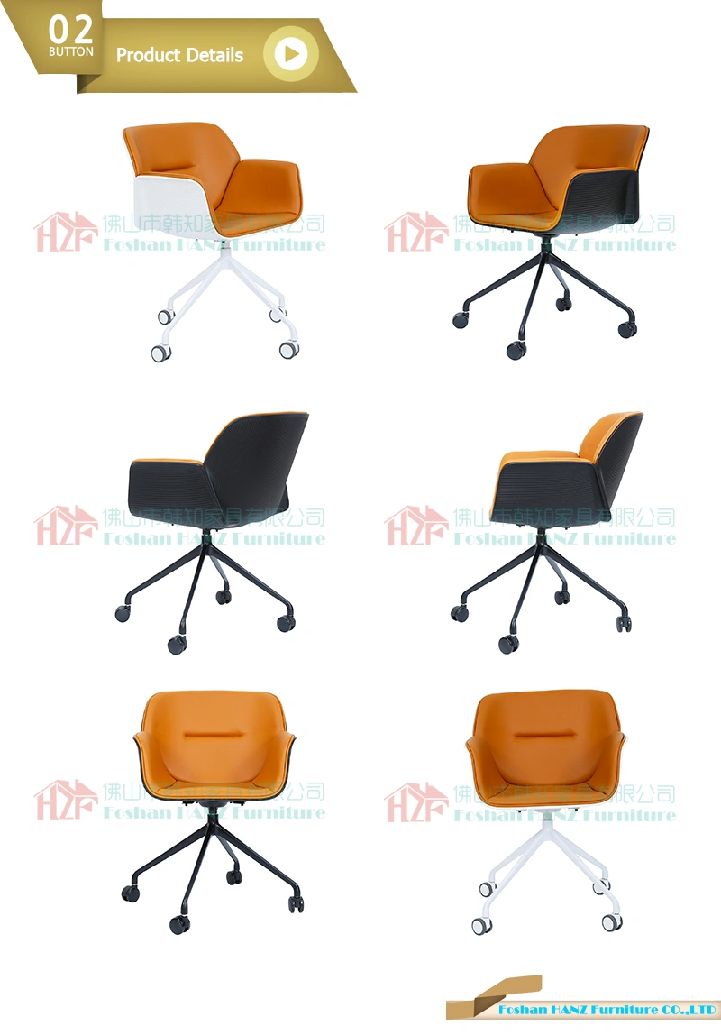 Nordic Modern Simple and Customizable Armrest Office Dining Chair