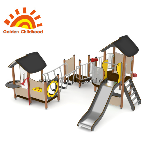 Kombinasi Kuning Outdoor Playground House