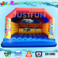 funny kids inflatable bouncer castle,the clown castle for sale