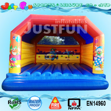 funny kids inflatable bouncer castle,the clown castle for sale