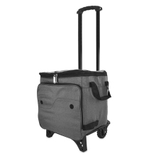 Trolley Picnic Foldable Insulated Cooler Bag with Wheels