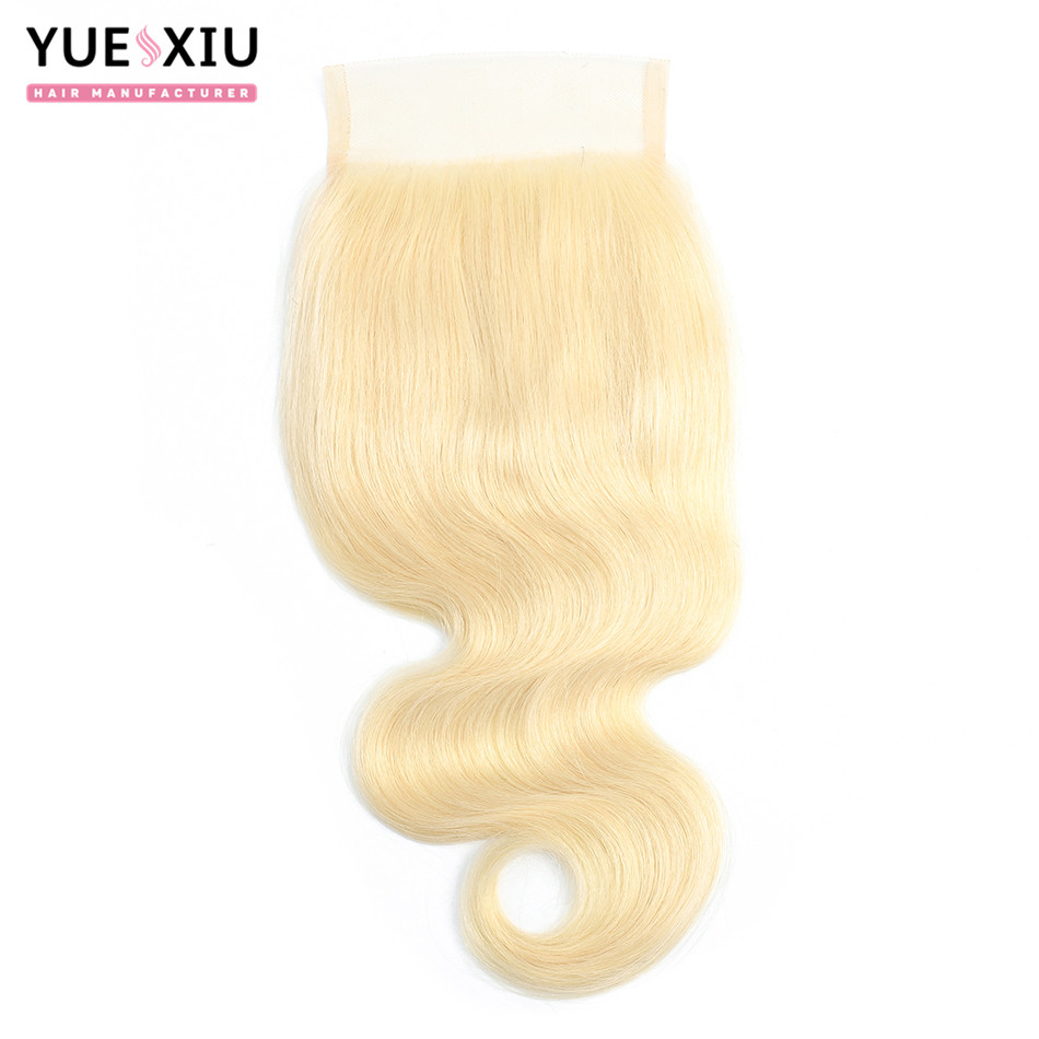 Unprocessed Wholesale Virgin Hair Vendors Body Weave 613 Blonde Virgin Human Hair Bundles With Closure