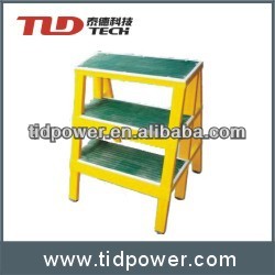 fiberglass FRP movable insulation step stool ladders