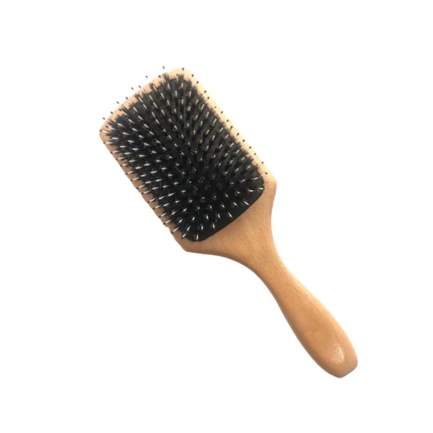 Leopard Picture Oval Paddle Detangling Hair Brush