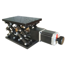 Motorized Scissor Lift Platform for Optical Experiment Precision