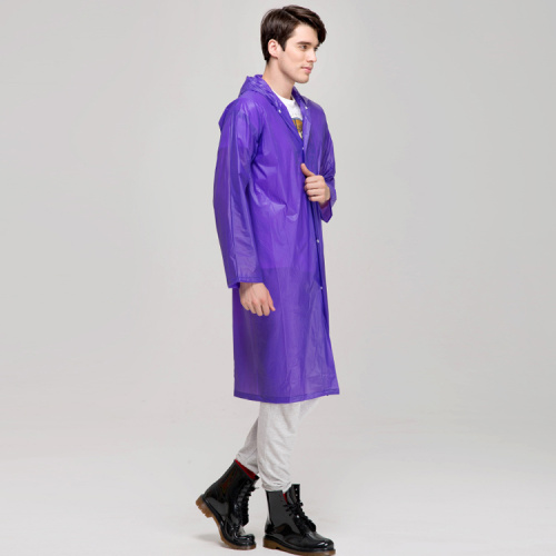 Heavy duty man wear rubber thick raincoat