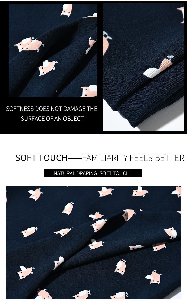 100% polyester fursan fabric dress pants fabric
