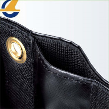Vinyl PVC tarps with buttonhole