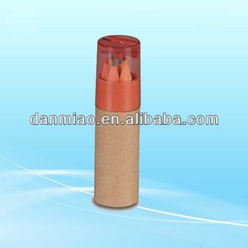 Simple kraft pape round packaging tube box