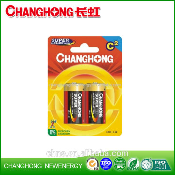 Changhong Alkaline alkaline battery LR14 C AM2 dry battery