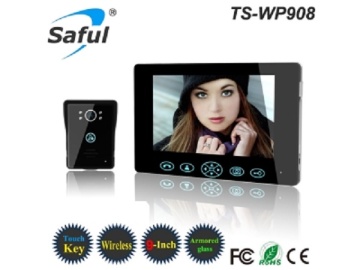 2.4GHz Digital 9 inch Wireless Video Door Phone