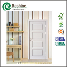 White Primed Molded Wood Interior MDF Door
