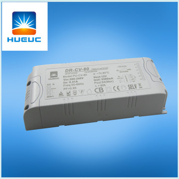 push switch dimmable led driver 80w