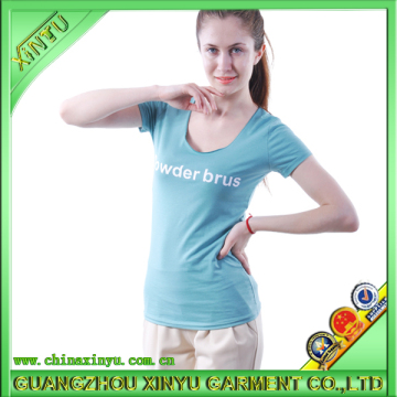 Customer Made Plain Printing Women's T Shirts