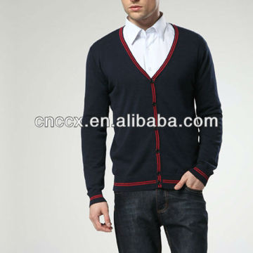 13STC5587 fashion mens cardigan sweater