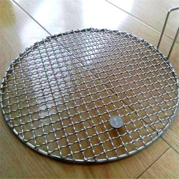 Round Galvanized Barbecue Grill Wire Mesh Singpore