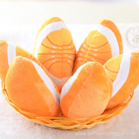 Direct Sales Fruits Shaped Plush Squeaky Chew Toys