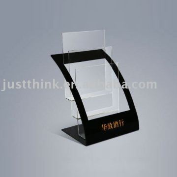 custom acrylic display brochure holder