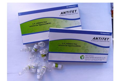 1500IU tetanus suntikan antitoxin untuk kegunaan manusia