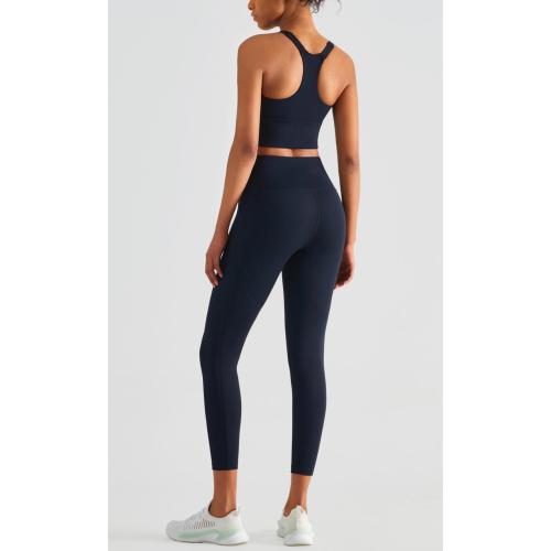 Casual Gym Crop Top BH mit integriertem BH