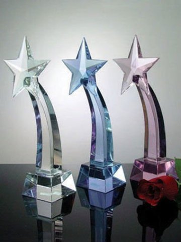 nobel colorful crystal awards and wholesale trophy