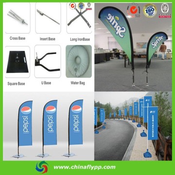 FLY Fabric advertising feather flag banner/roadside flag banners advertising printing