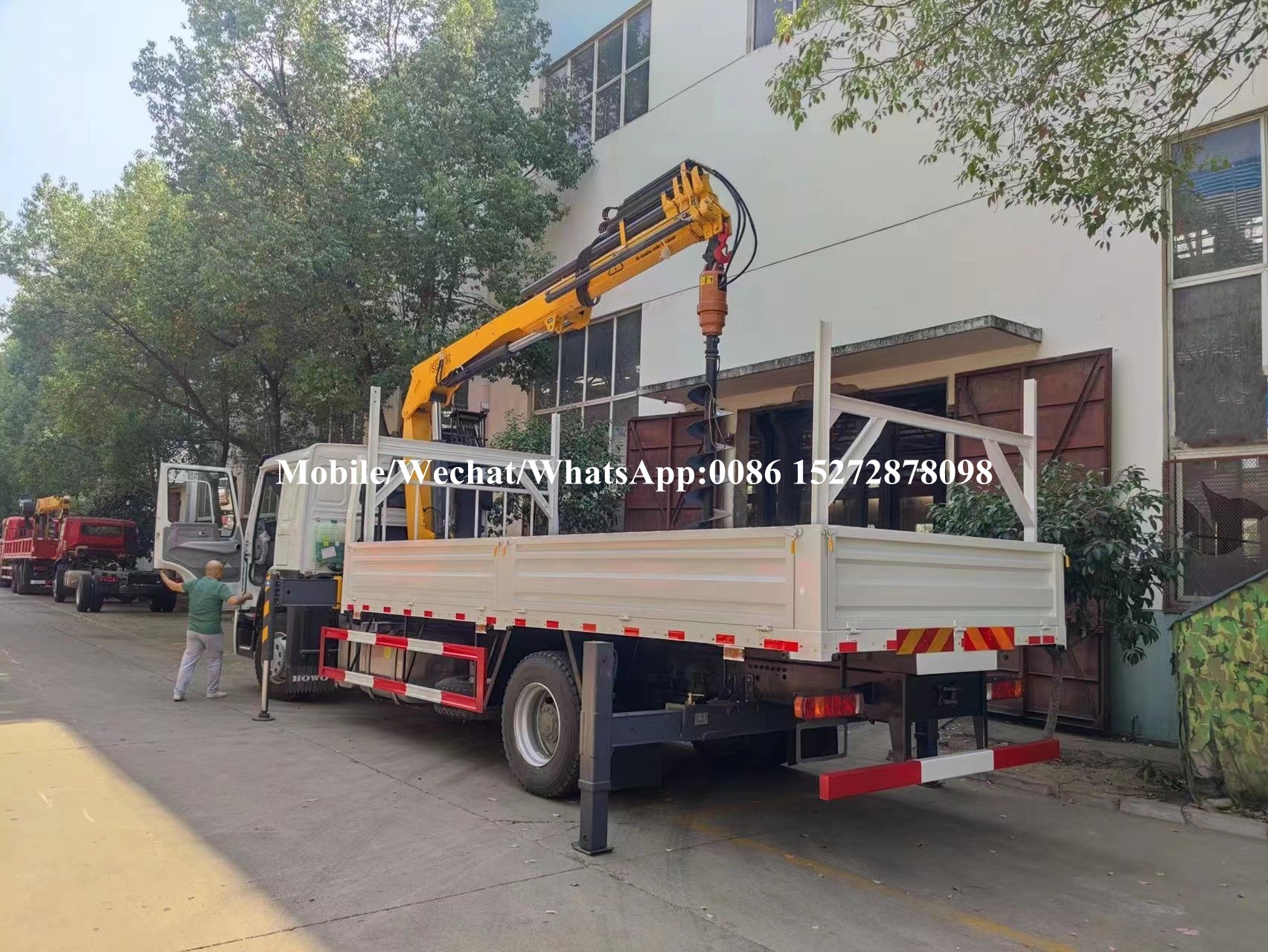 Camión Howo Crane (9) HOWO Crane Truck (9)