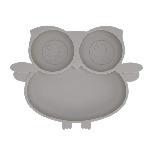 100% Food Gred Owl Silikon Suction Plate