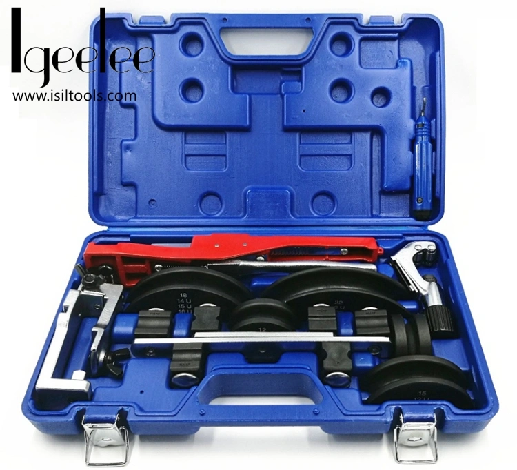 Igeelee Refrigeration Tool 90 Degree Multi Tube Bending Tool Kit or Pipe Bending Tool CT-999r for Air Conditioner Copper Tube