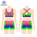 Cheerleader Cheerleading Training Practice Uniforms Wear