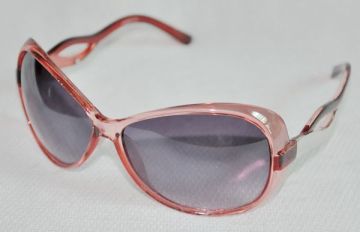 Red Plastic Women Suglasses