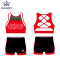 Benutzerdefinierte Sublimation Cheer Dance Übungsuniformen