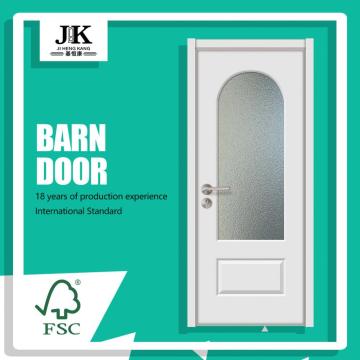 JHK-G07 House Door Design Antique Glass Doors Support