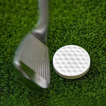 Cost-Effective Durable Practice Golf Ball - Flatball Training Aid