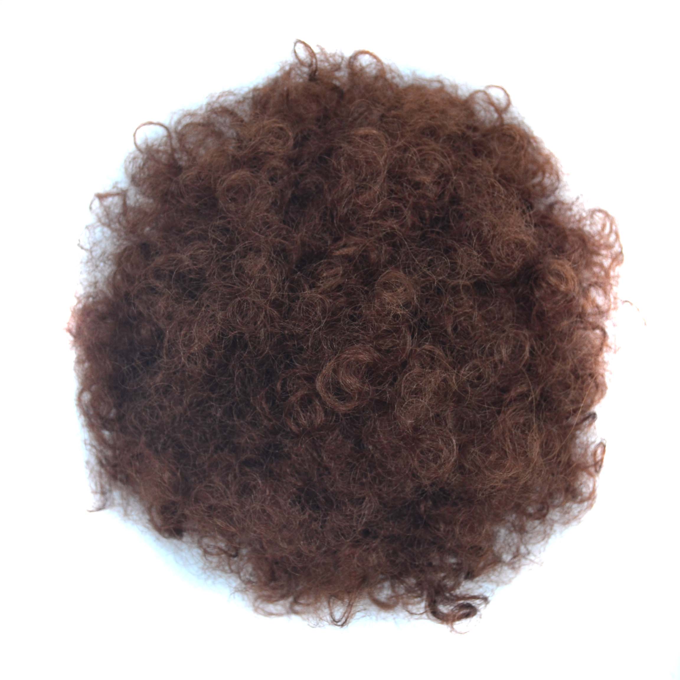 drawstring synthetic hair ponytail and hair bun maker afro curly messy hair bun