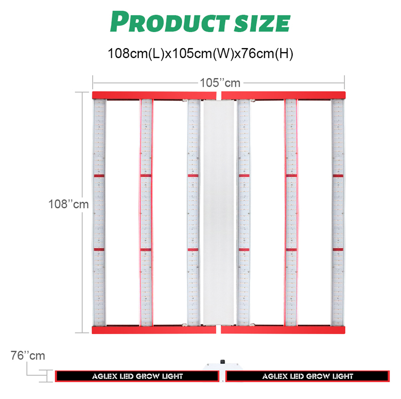 Aglex 700W LED Grow Lights ที่ดีที่สุดสำหรับเรือนกระจก