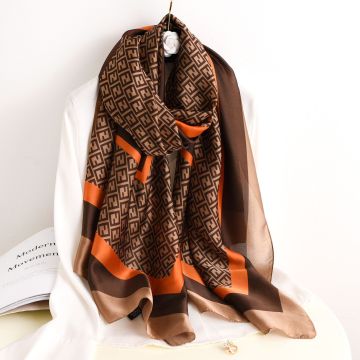 Luxury Vintage Silk Scarves and Shawls for Women