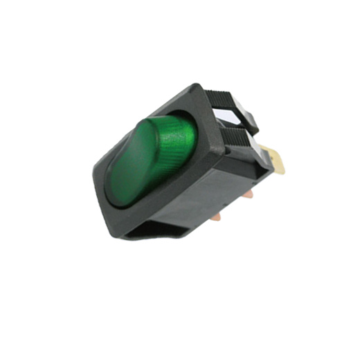 Interruptor basculante para barco automotriz de 2 posiciones con LED