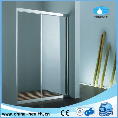 Sliding glass shower door