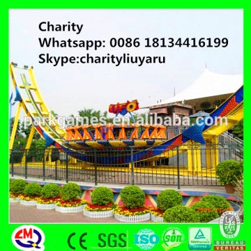 Amusement park flying disco turntable led ufo