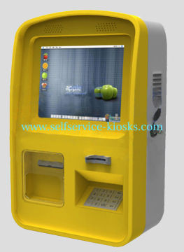 Custom Anti-vandalism, Waterproof, Dustproof Internet / Information Wall Mount Kiosk