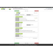 Datos de aduanas de importación da parte aérea