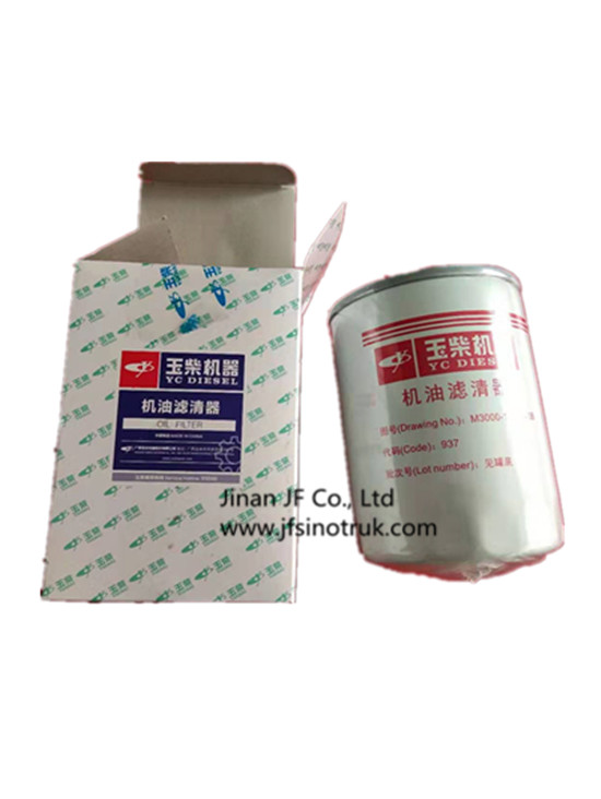 M3000-1012240 Yuchai Filtro de aceite